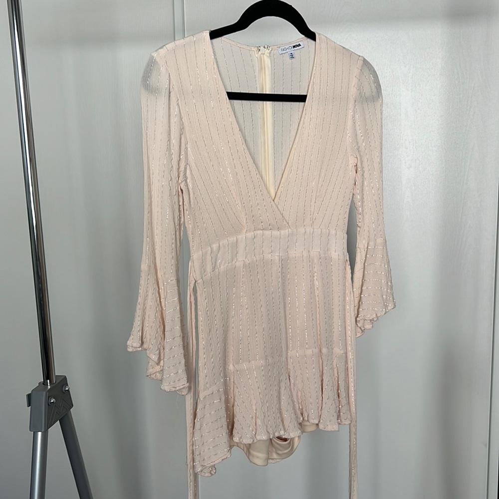Cream Romper